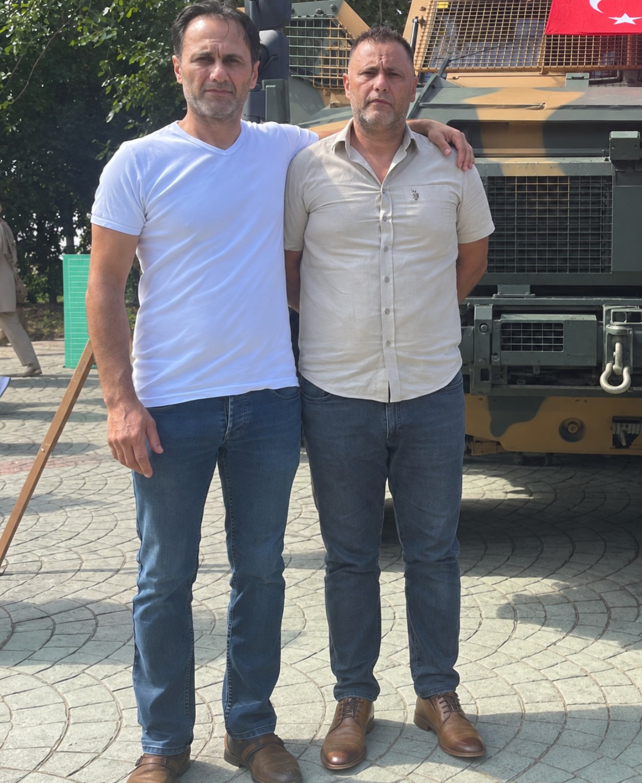 Dursun Tepedelen ve Oktay Tepedelen birlikte